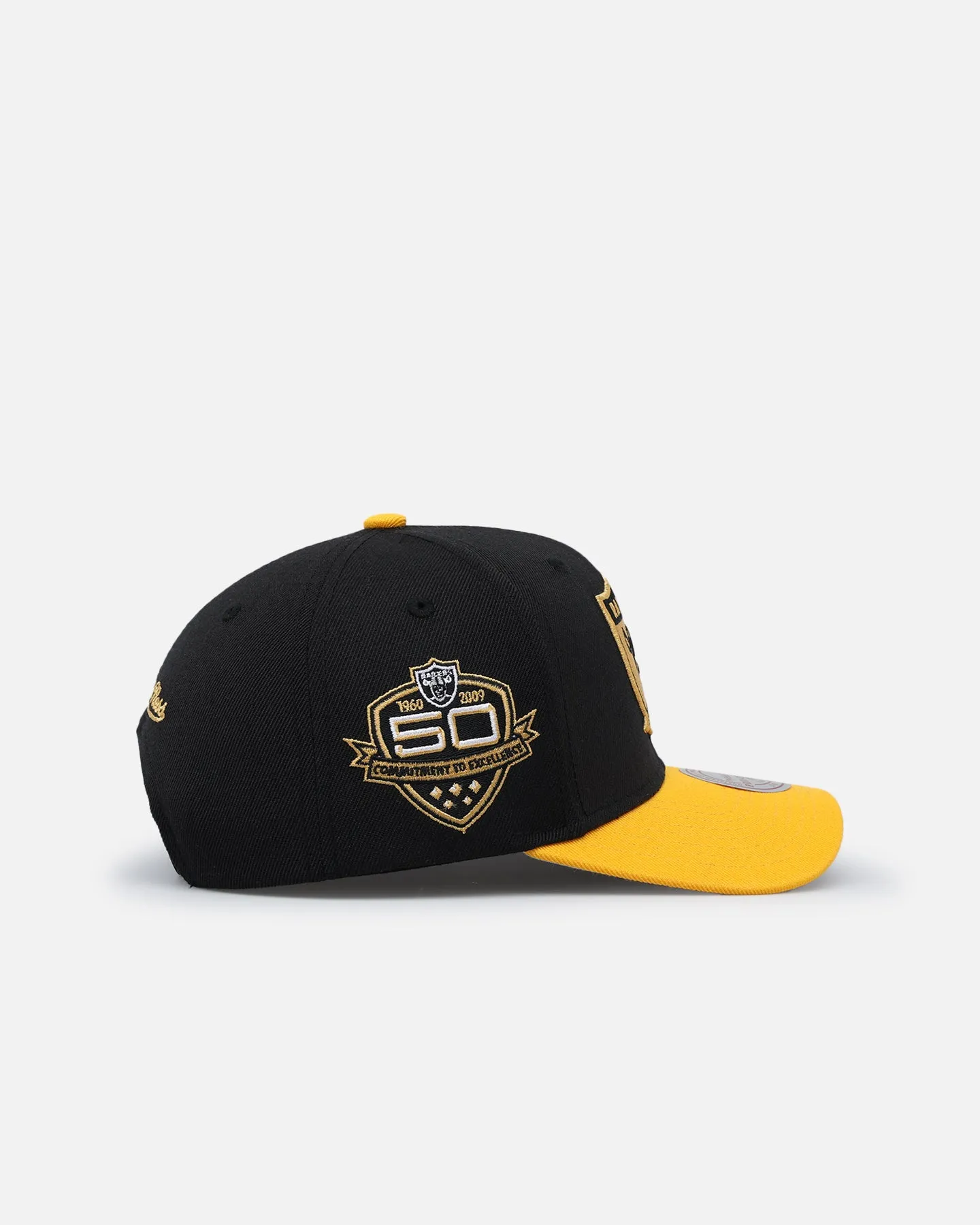 Mitchell & Ness Las Vegas Raiders "Enter The Dragon" Pro Crown Snapback Black/Ochre sold by Culture Kings product image thumbnail 3