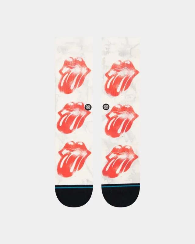 Stance Licks Crewcut Socks Off White sold by Culture Kings
