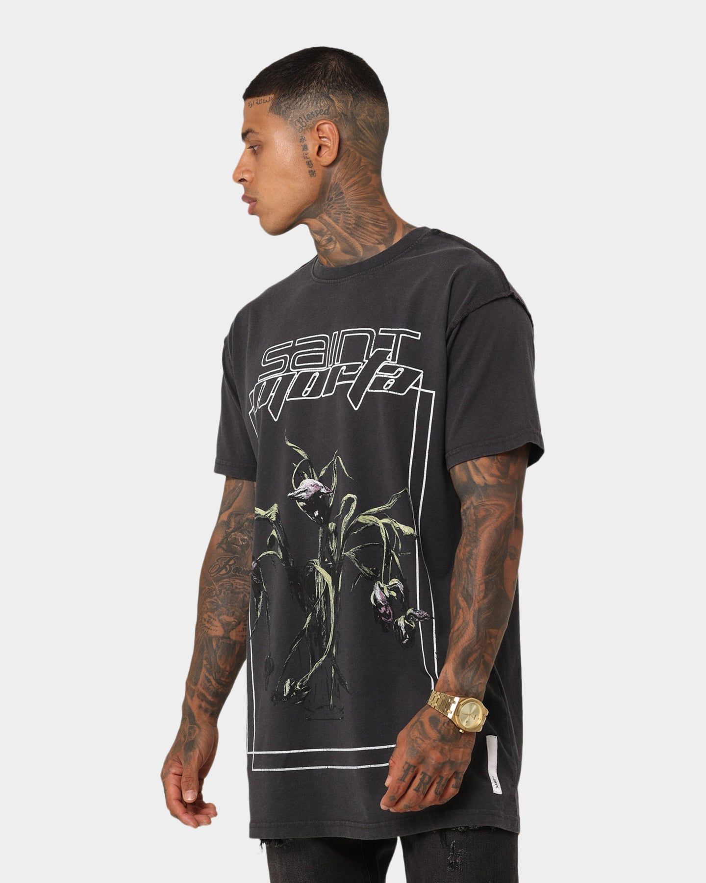 Saint Morta Lifeless Lafayette Vintage T-Shirt Vintage Black sold by Culture Kings product image thumbnail 6