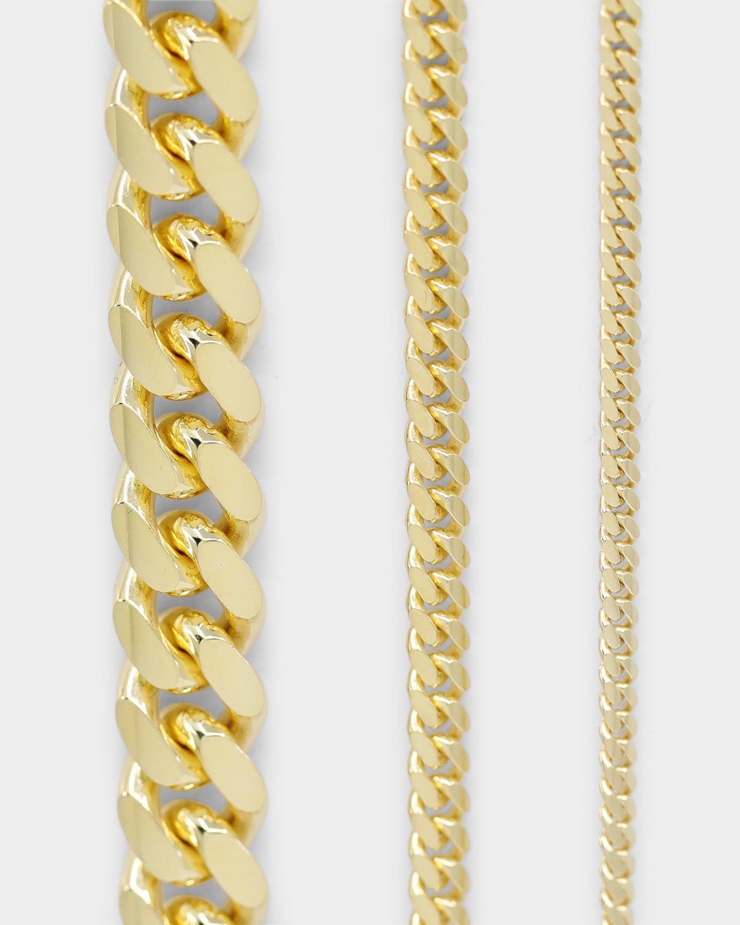 House Of Auric Cuban Link 2.5mm 18" Chain 18K Gold Vermeil sold by Culture Kings product image thumbnail 5