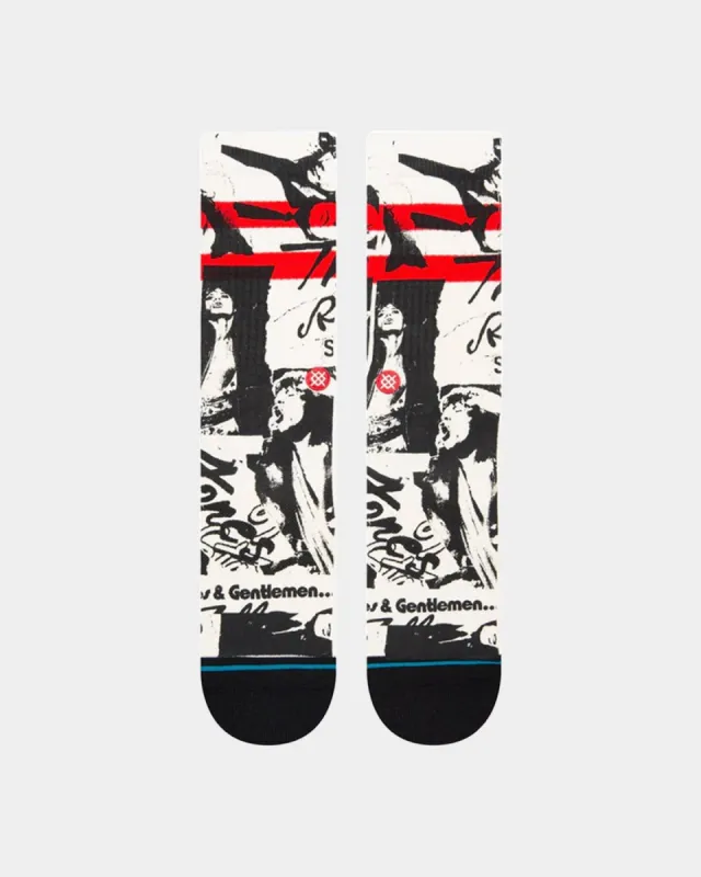 Stance Ladies And Gentlemen Crewcut Socks Black sold by Culture Kings