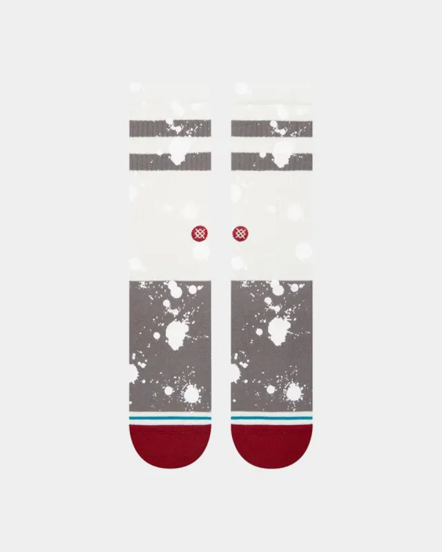 Stance Ishod Custom Crewcut Socks Off White sold by Culture Kings