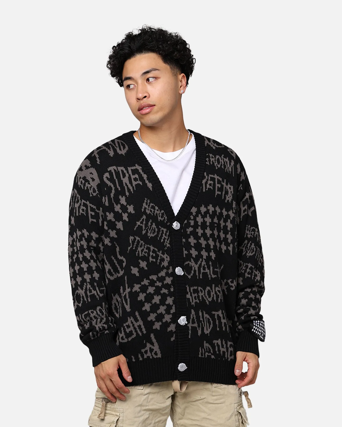 Ksubi Heroism Cardigan Black sold by Culture Kings