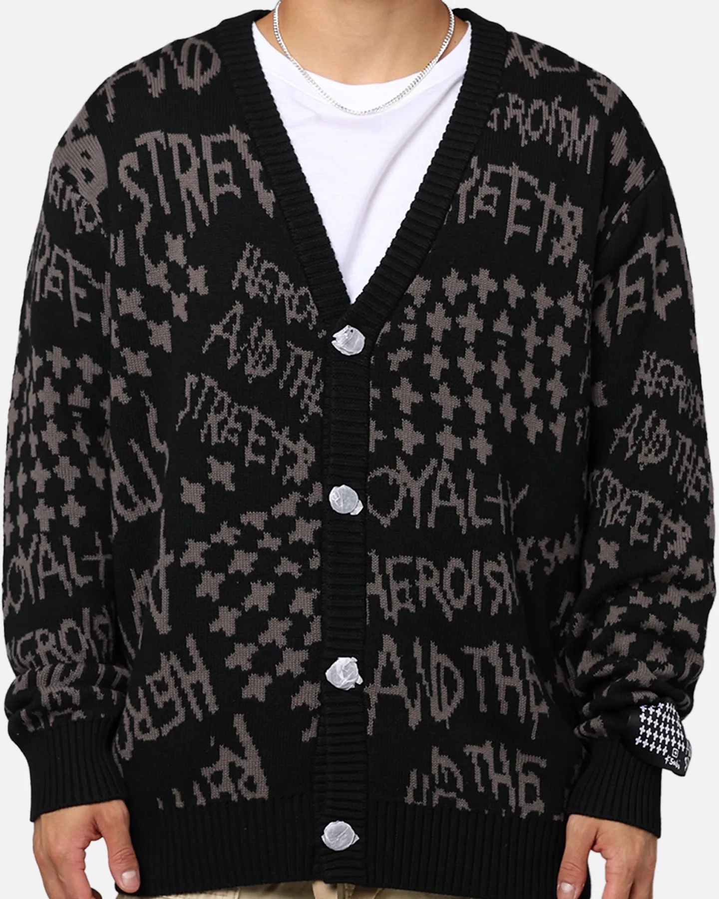 Ksubi Heroism Cardigan Black sold by Culture Kings product image thumbnail 2