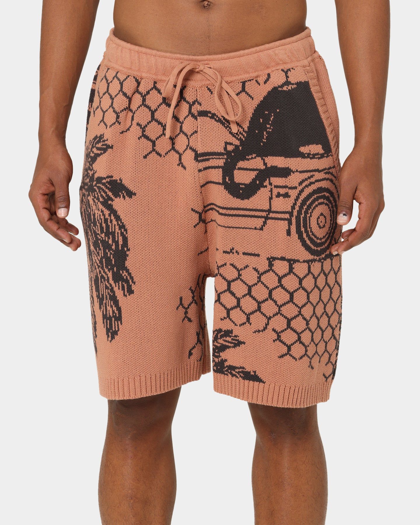 Honor The Gift Jungle Shorts Peach sold by Culture Kings product image thumbnail 3
