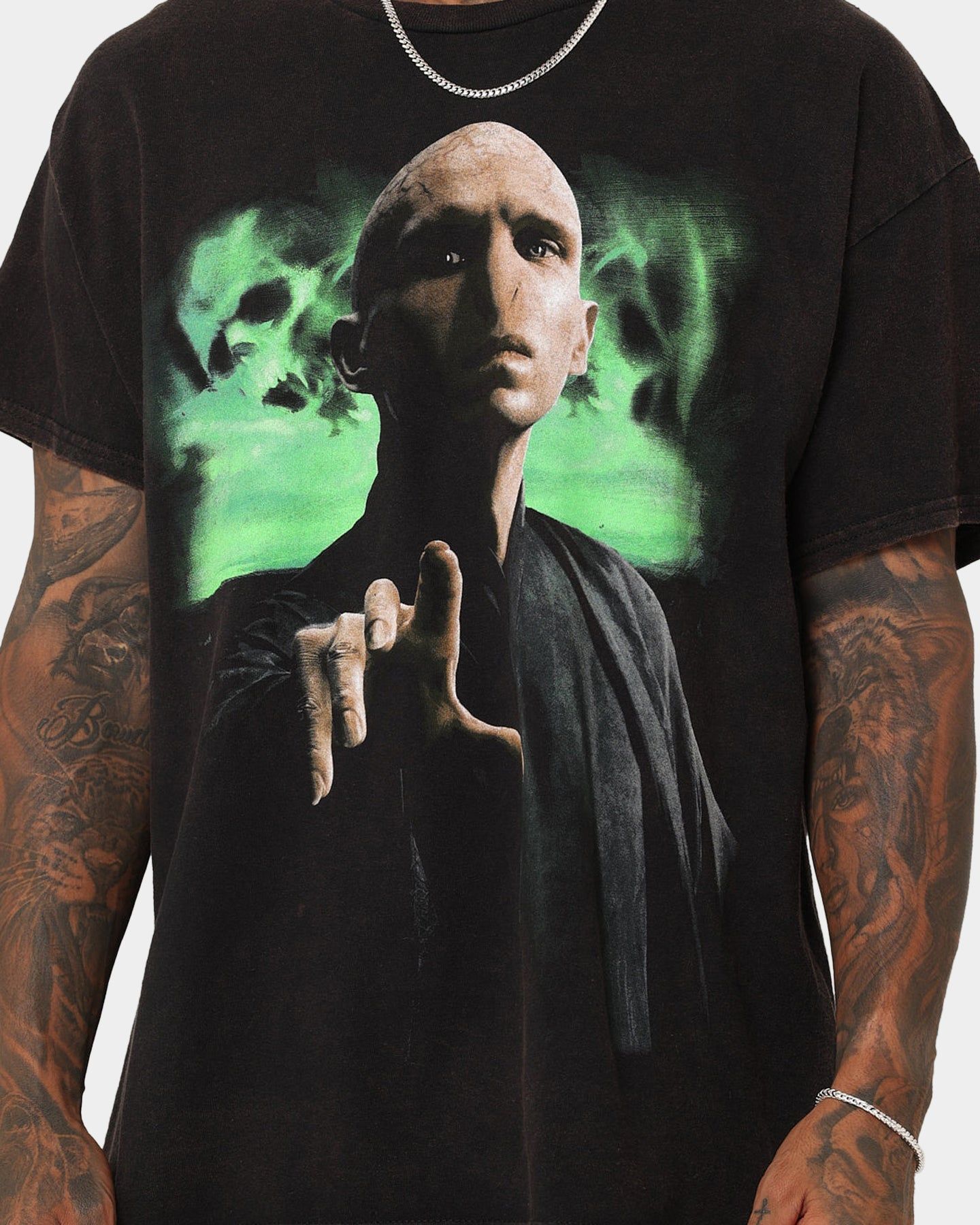 American Thrift X Harry Potter Dark Arts Vintage T-Shirt Black Wash sold by Culture Kings product image thumbnail 4