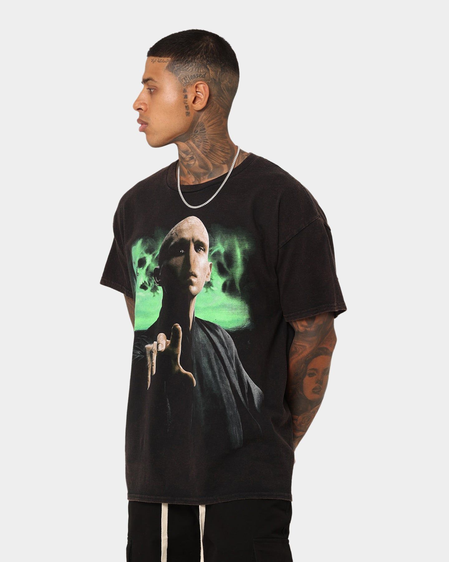 American Thrift X Harry Potter Dark Arts Vintage T-Shirt Black Wash sold by Culture Kings product image thumbnail 7