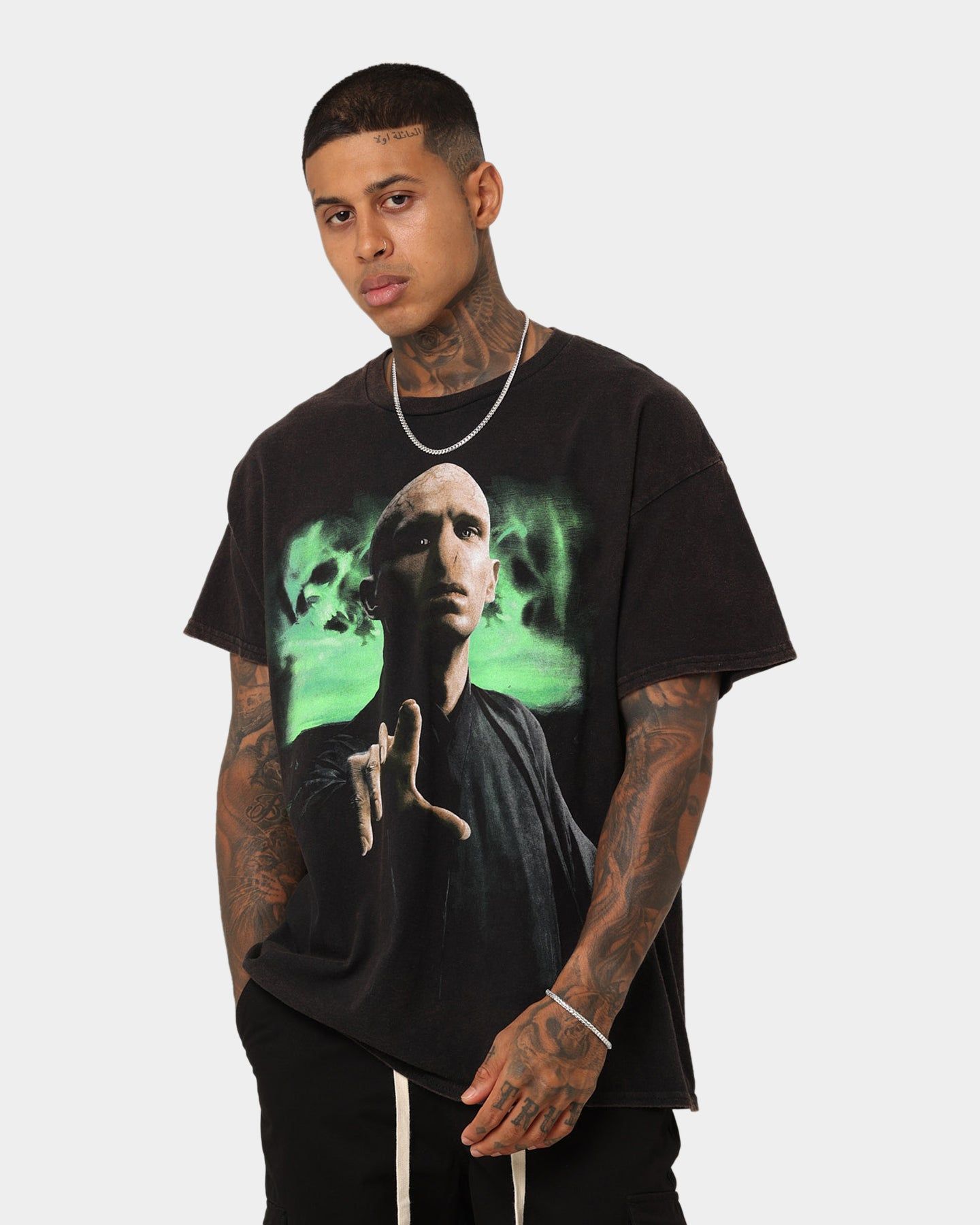 American Thrift X Harry Potter Dark Arts Vintage T-Shirt Black Wash sold by Culture Kings