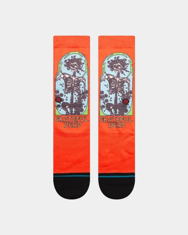 Stance X The Grateful Dead Ful Crewcut Socks Washed Black sold by Culture Kings