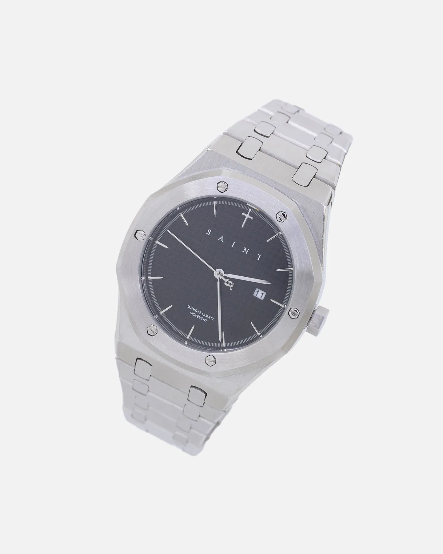 Saint Morta Hex Premiere Watch Silver/Black sold by Culture Kings product image thumbnail 3