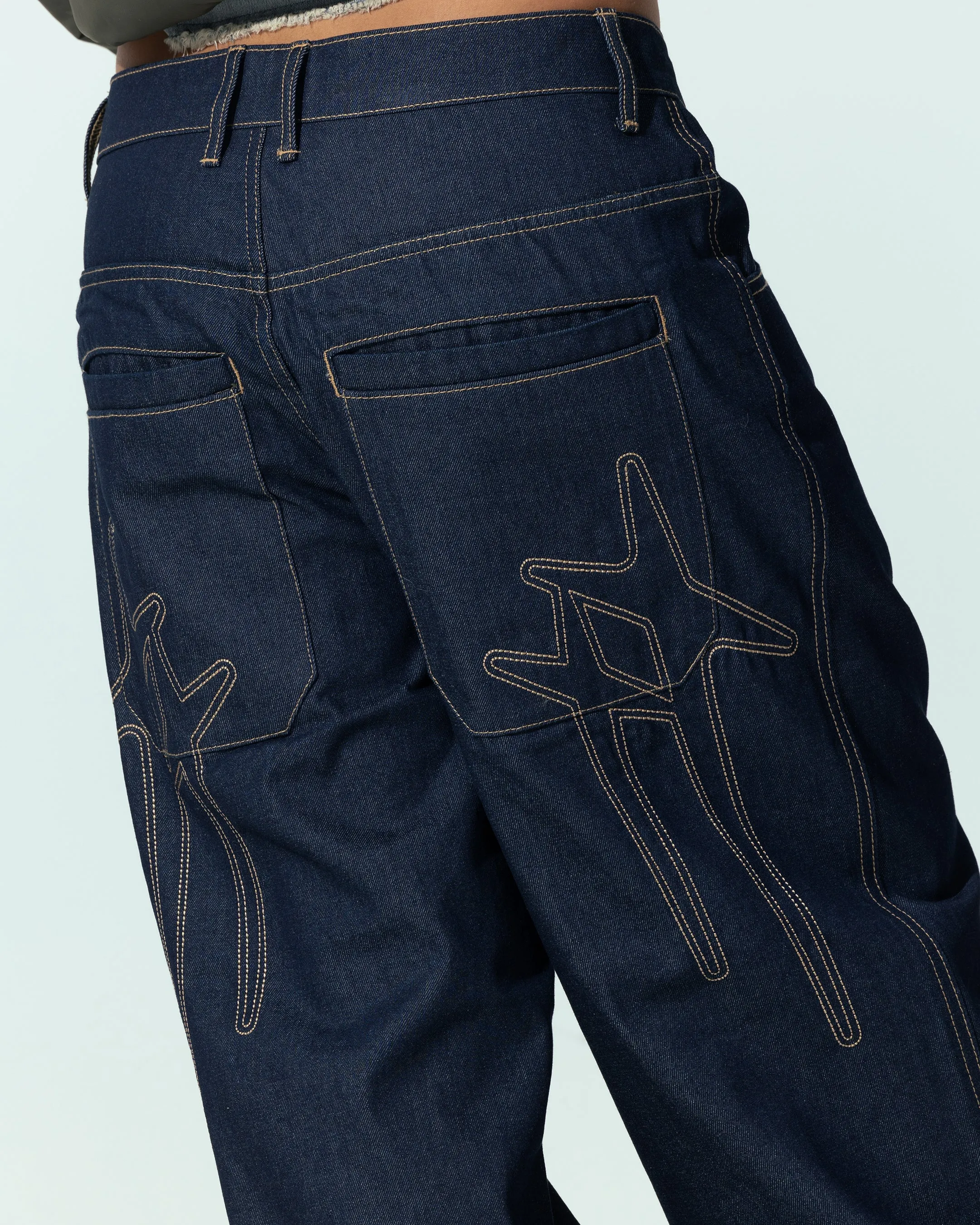 Loiter Star Born Jeans Raw Indigo sold by Culture Kings product image thumbnail 3