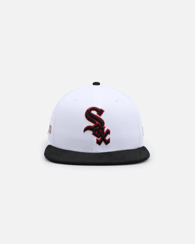 New Era Chicago White Sox 'Fire Red' 59FIFTY Fitted White/Black sold by Culture Kings
