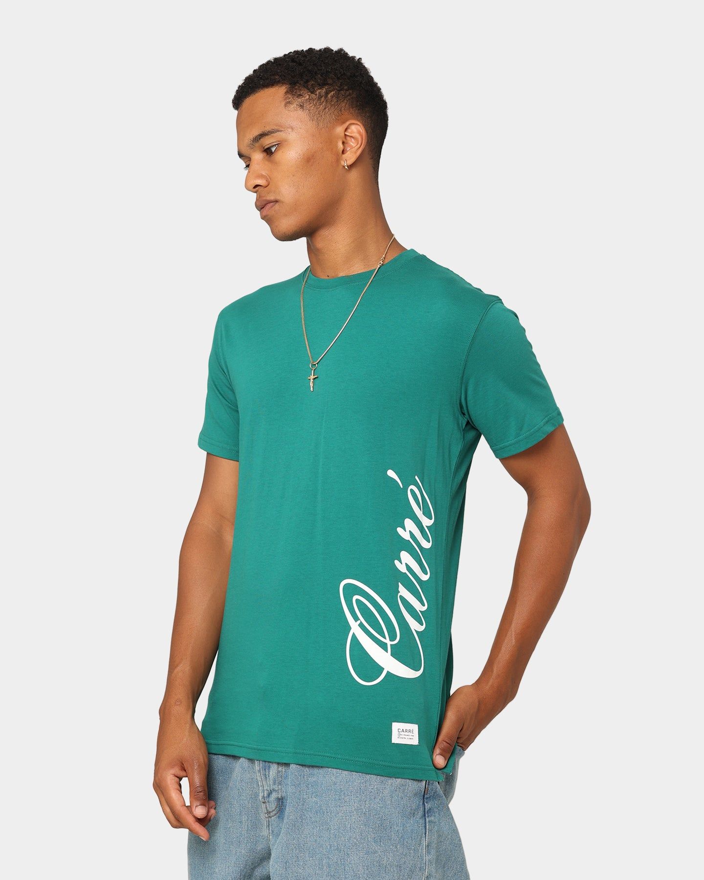 Carré Staple T-Shirt Deep Teal sold by Culture Kings
