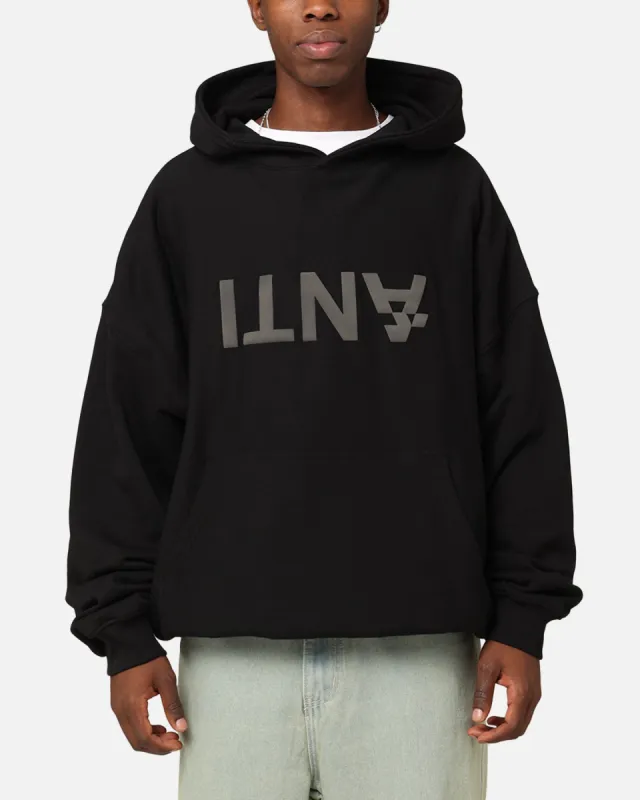 The Anti Order Anti Logo Boxy Hoodie Black sold by Culture Kings