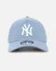 New Era New York Yankees 'Denim White' 9FORTY A-Frame Snapback Denim/Wheat/White sold by Culture Kings