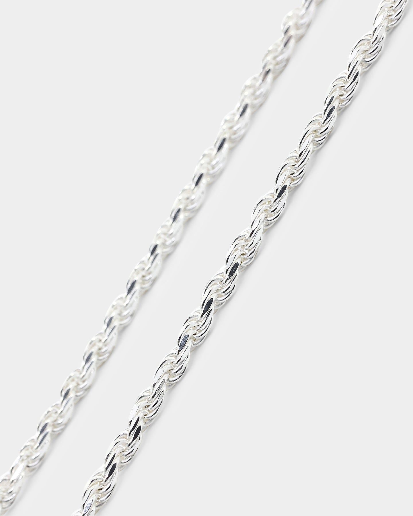 House Of Auric 2.5mm Rope Bracelet Sterling Silver sold by Culture Kings product image thumbnail 4