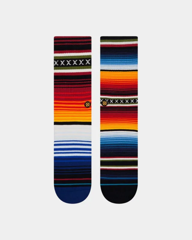 Stance Curren St Crewcut Socks Red sold by Culture Kings