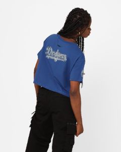 Pro Standard Women's Los Angeles Dodgers Boxy T-Shirt Dodgers Blue sold by Culture Kings
