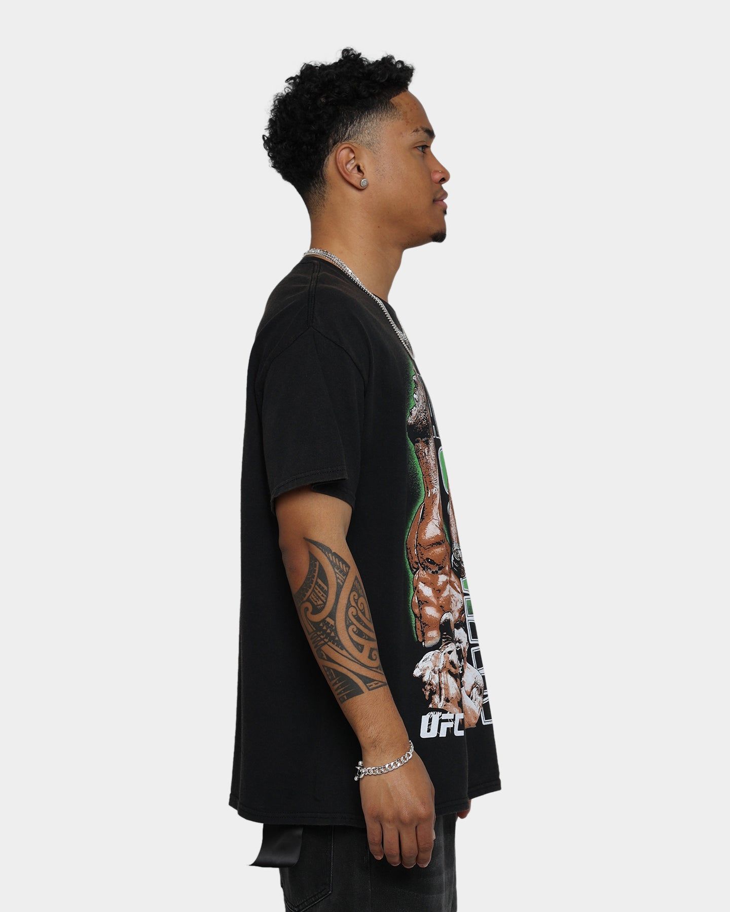 Goat Crew X UFC Kamaru Usman Vintage T-Shirt Black Wash sold by Culture Kings product image thumbnail 5