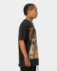 Goat Crew Goat Rodeo Vintage T-Shirt Black Wash sold by Culture Kings