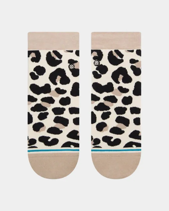 Stance Women's Spot On Quarter Cut Socks Leopard sold by Culture Kings