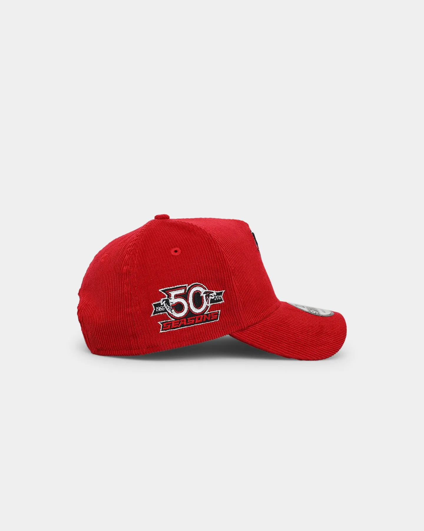 New Era Atlanta Falcons 'NFL Season' Corduroy 9FORTY A-Frame Snapback Red/OTC sold by Culture Kings product image thumbnail 3