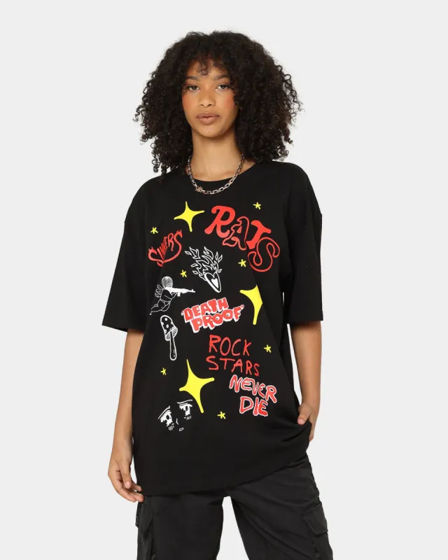 Rats Get Fat Sinners T-Shirt Black sold by Culture Kings