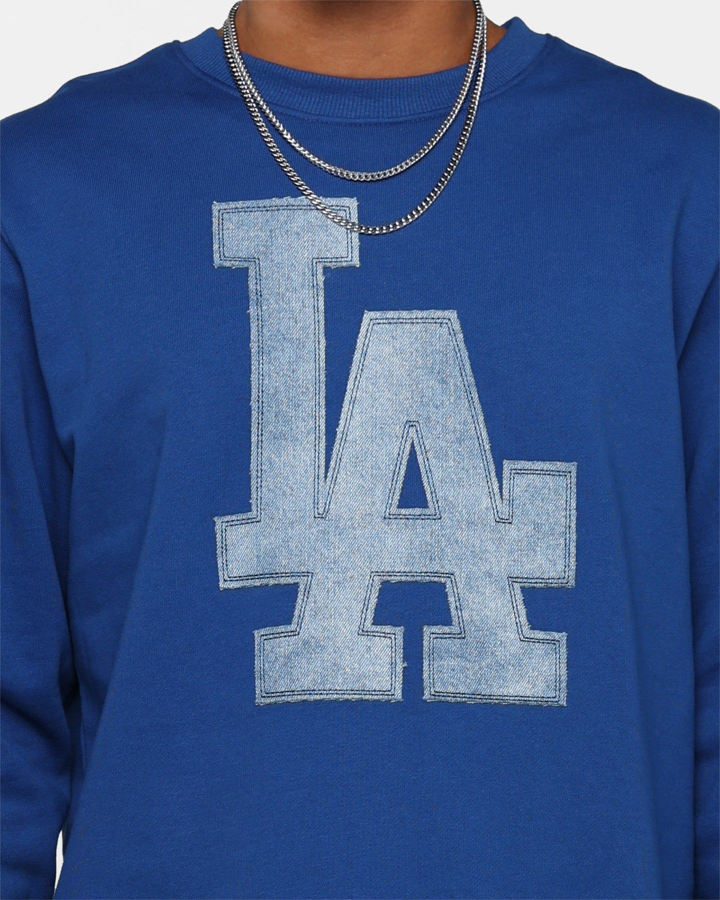 Pro Standard Los Angeles Dodgers Varsity Blue Crewneck Dodger Blue sold by Culture Kings product image thumbnail 4