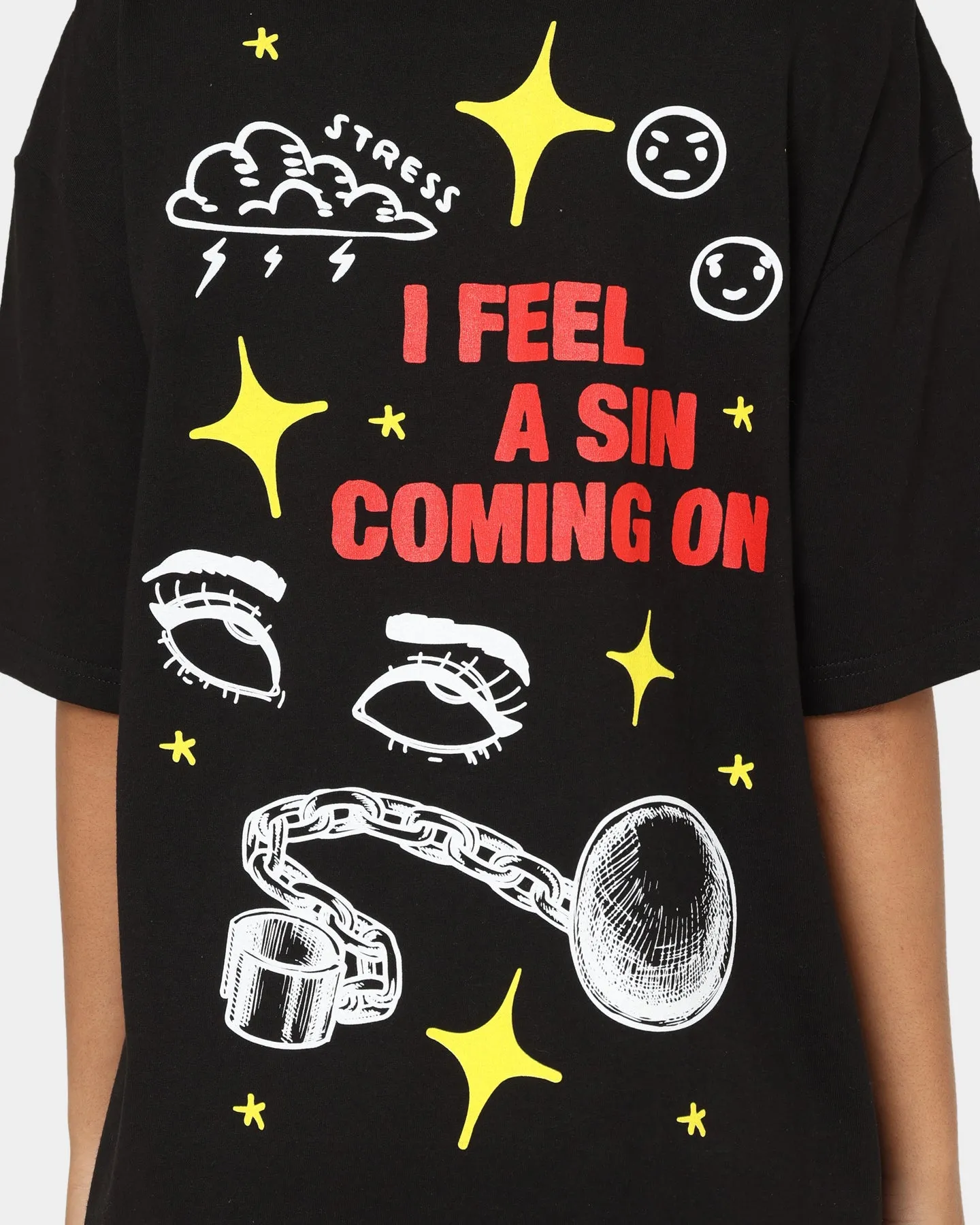 Rats Get Fat Sinners T-Shirt Black sold by Culture Kings product image thumbnail 5