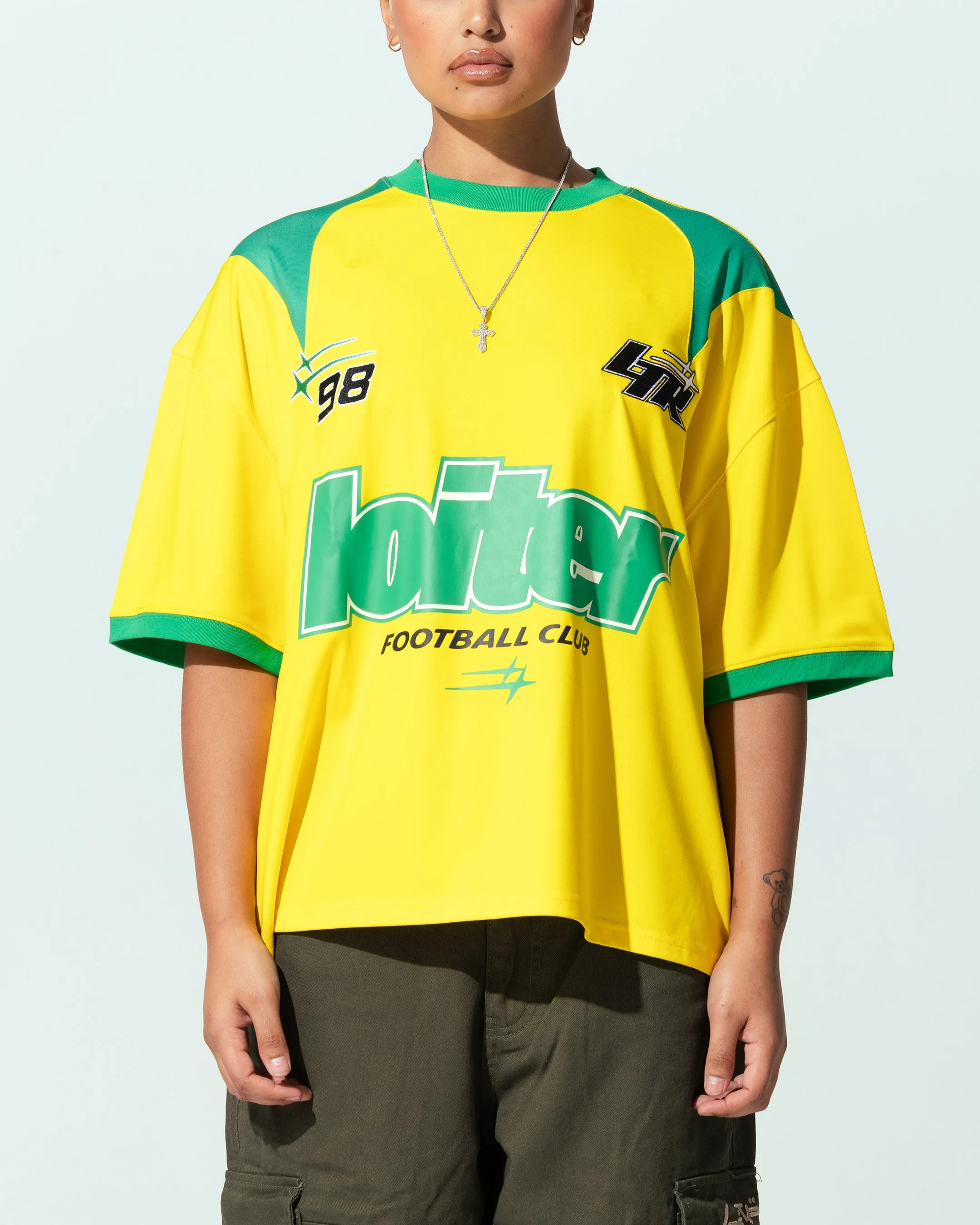 Loiter Tournament Jersey Yellow/Green sold by Culture Kings