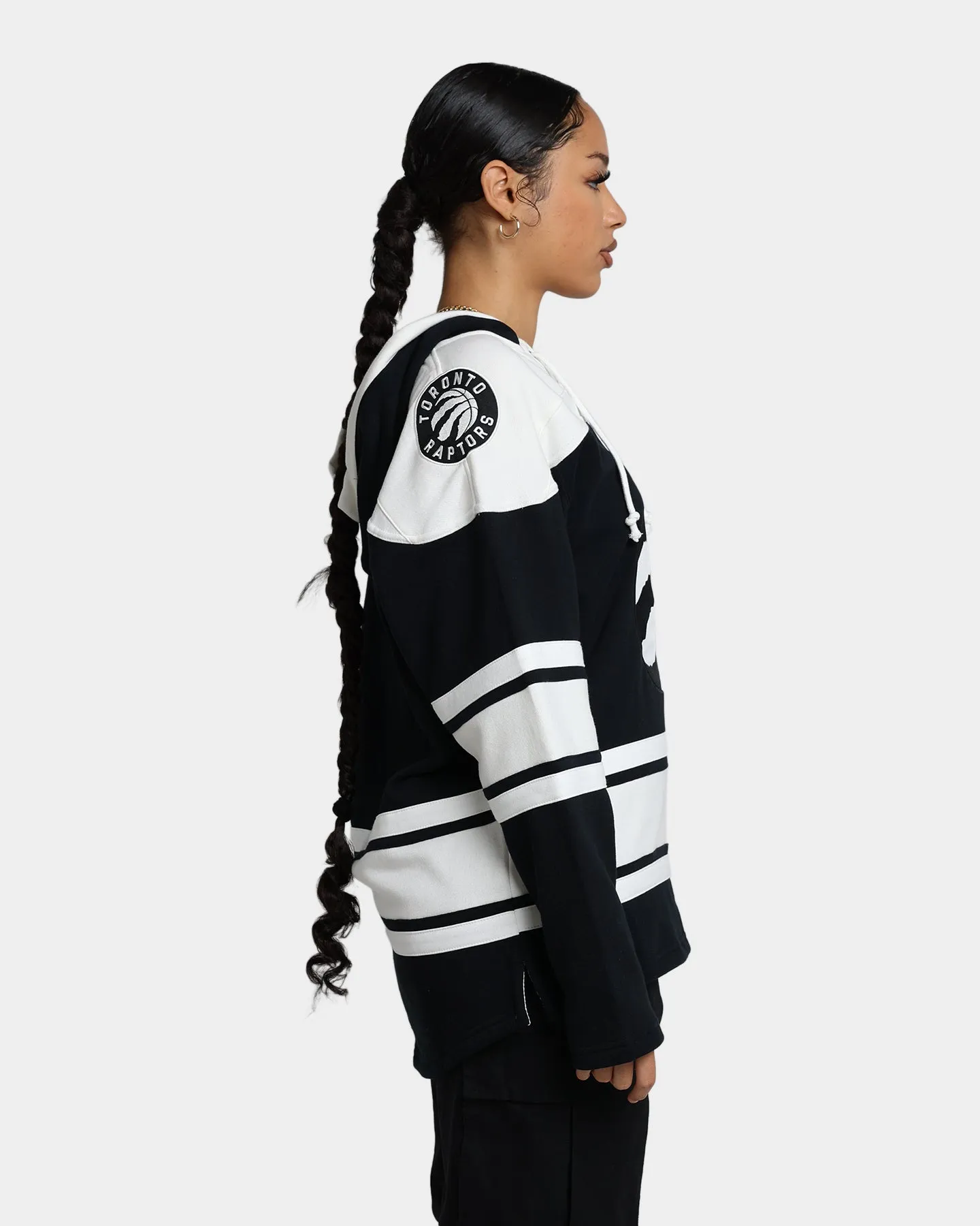 47 Brand Toronto Raptors Superior Lacer Hoodie Jet Black sold by Culture Kings product image thumbnail 5