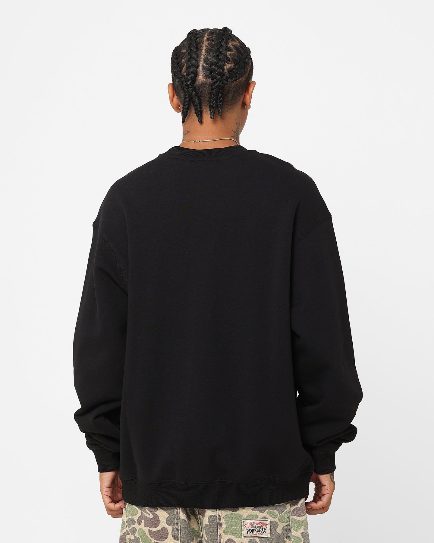 The New Establishment Contemporary Logo Harvard Crewneck Black sold by Culture Kings product image thumbnail 4