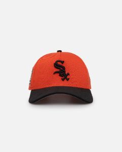 New Era Chicago White Sox 'Scary Nights' 9FORTY A-Frame Snapback Orange/Black sold by Culture Kings