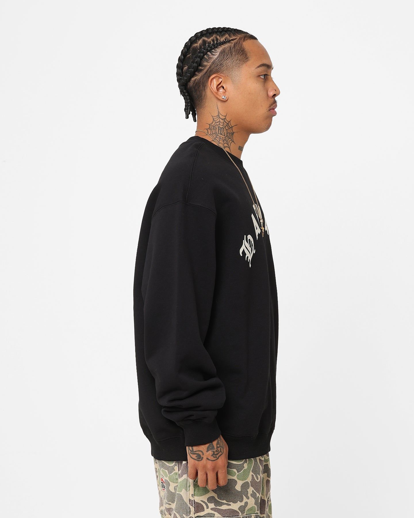 The New Establishment Contemporary Logo Harvard Crewneck Black sold by Culture Kings product image thumbnail 5