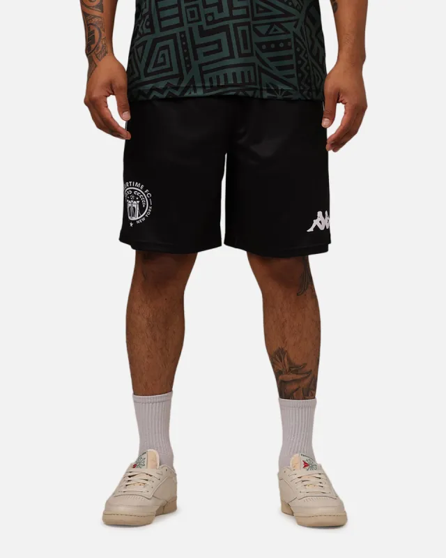 Overtime X Kappa Brooklyn Shorts Black sold by Culture Kings