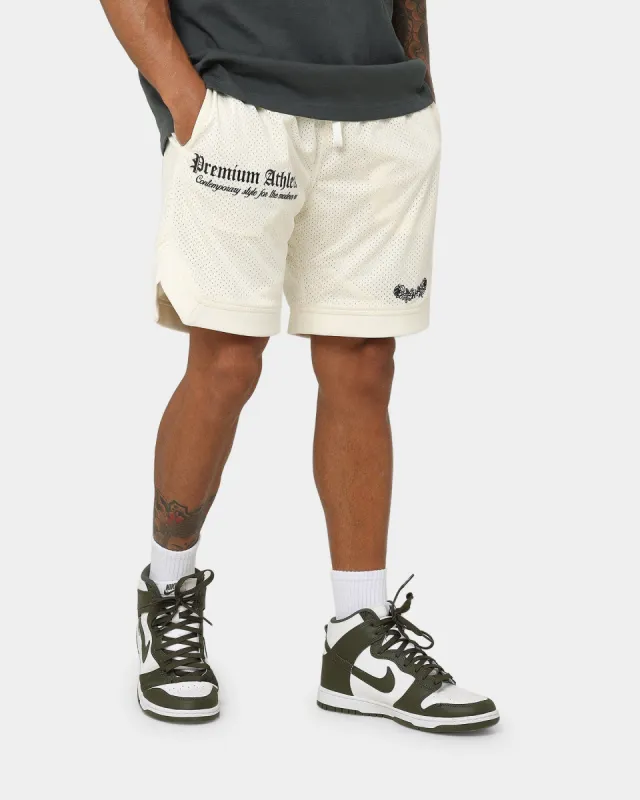 404 Premium Athletics Basketball Shorts Off White sold by Culture Kings