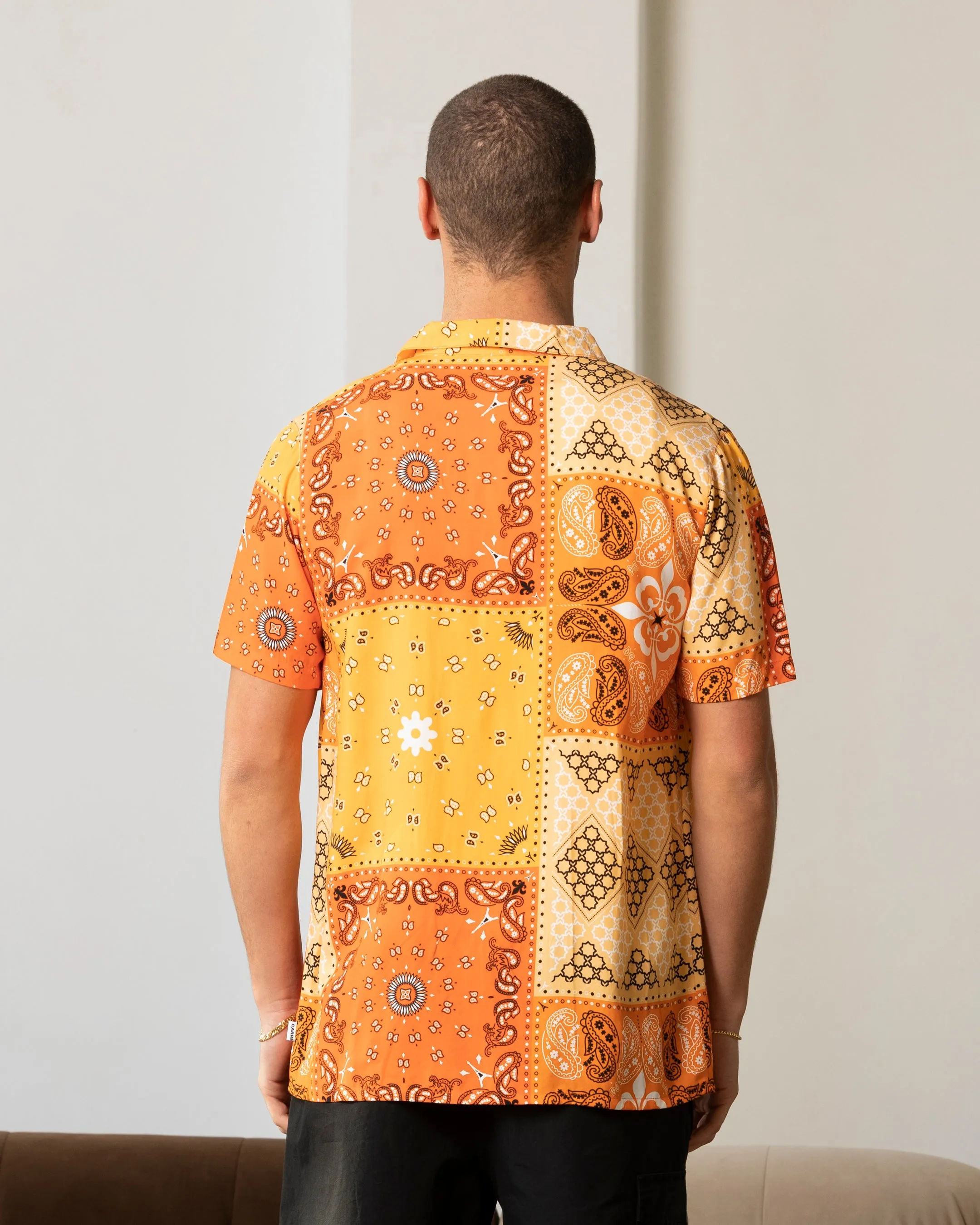 Carre Bandana Ultra Button Up Shirt Orange sold by Culture Kings product image thumbnail 4