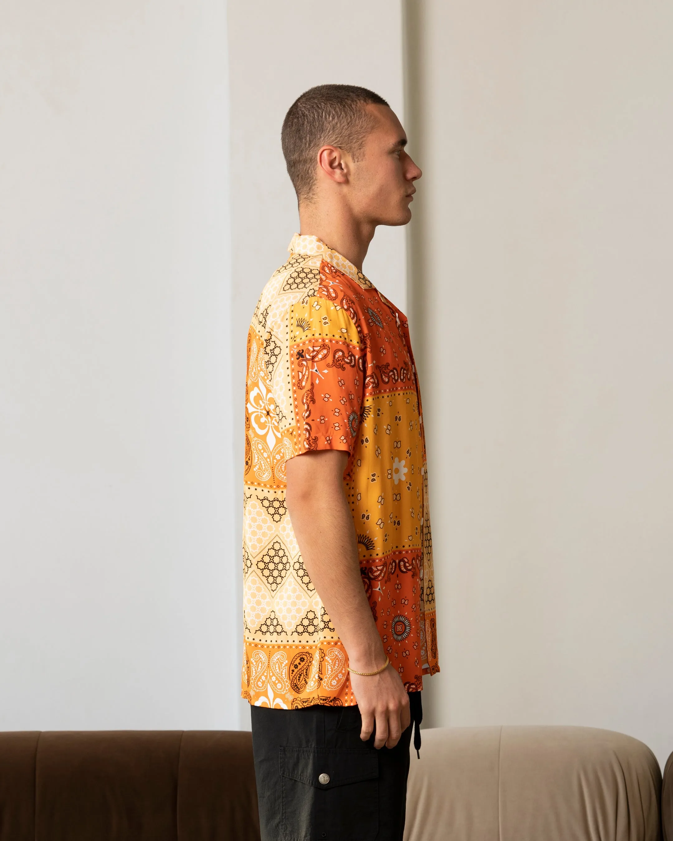 Carre Bandana Ultra Button Up Shirt Orange sold by Culture Kings product image thumbnail 5