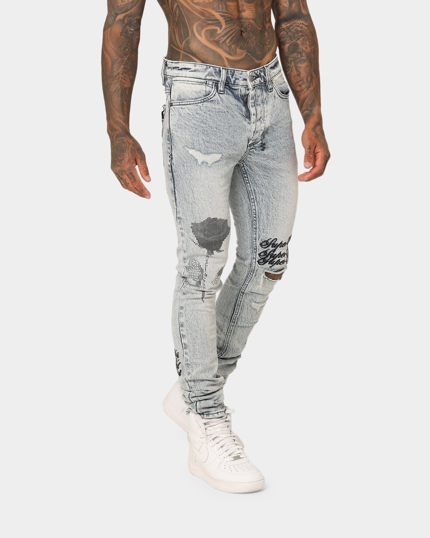 Ksubi Van Winkle Pixel Oktane Jeans Denim sold by Culture Kings product image thumbnail 5