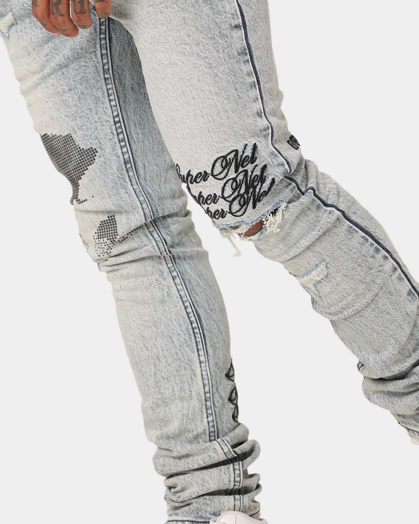Ksubi Van Winkle Pixel Oktane Jeans Denim sold by Culture Kings product image thumbnail 4