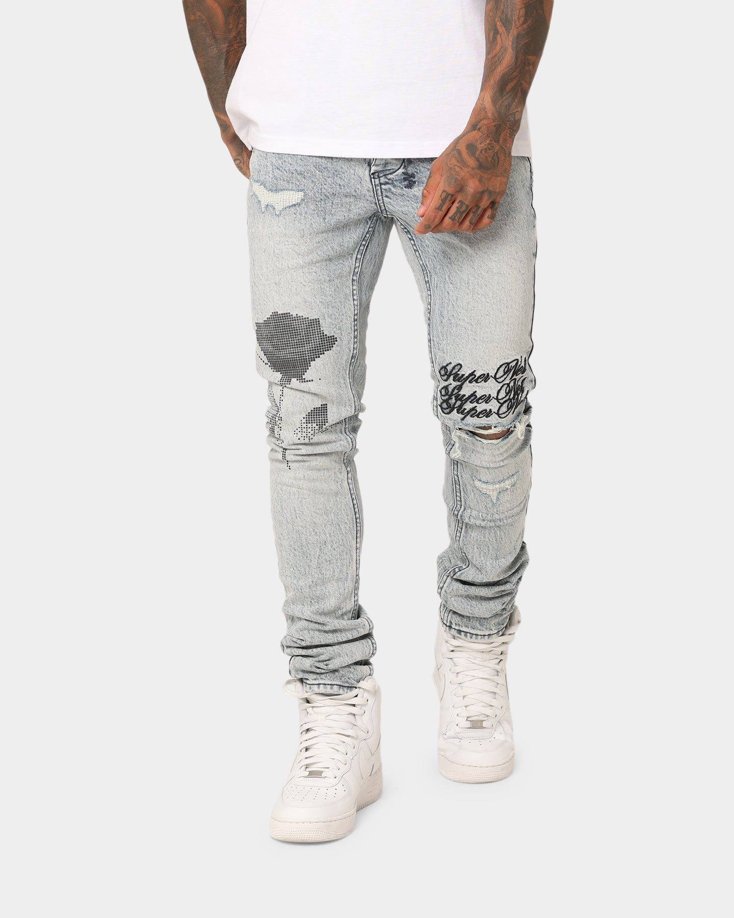 Ksubi Van Winkle Pixel Oktane Jeans Denim sold by Culture Kings