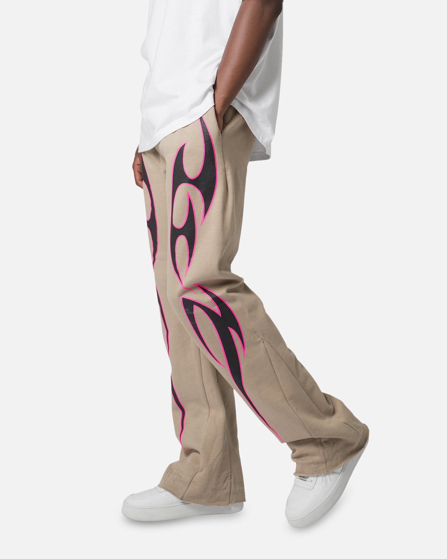 MNML Tribal Bootcut Sweatpants Earth sold by Culture Kings product image thumbnail 5