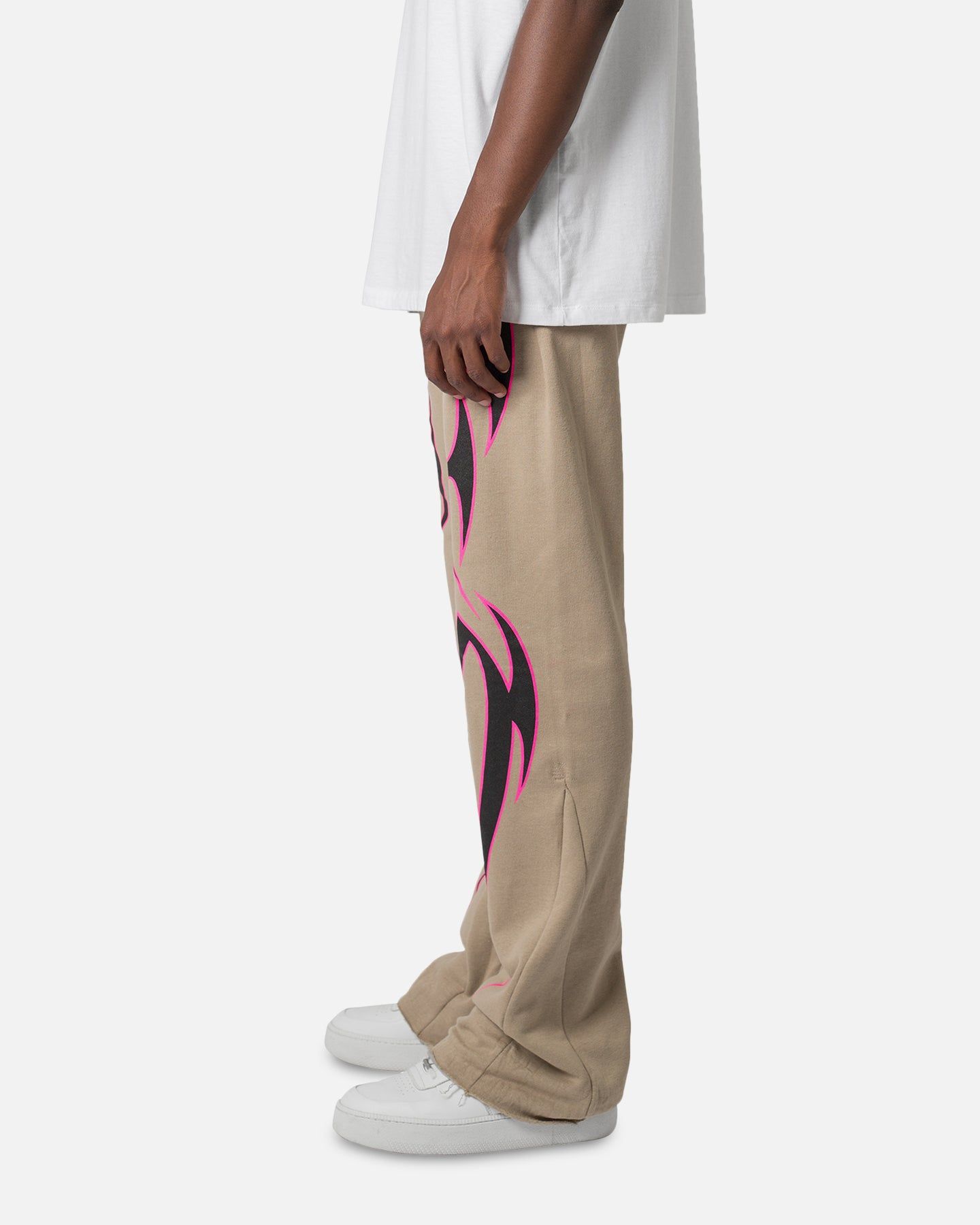 MNML Tribal Bootcut Sweatpants Earth sold by Culture Kings product image thumbnail 3