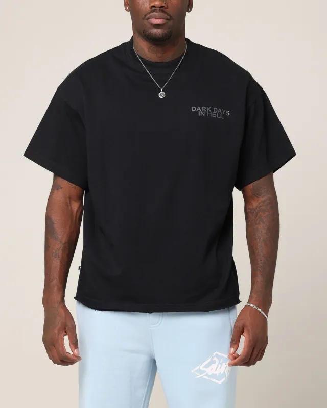 Saint Morta Dark Days Praetor T-Shirt Black/Black sold by Culture Kings