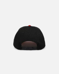 New Era Chicago White Sox 'Satin Scarlet' 9FORTY A-Frame Snapback Black/Scarlet sold by Culture Kings