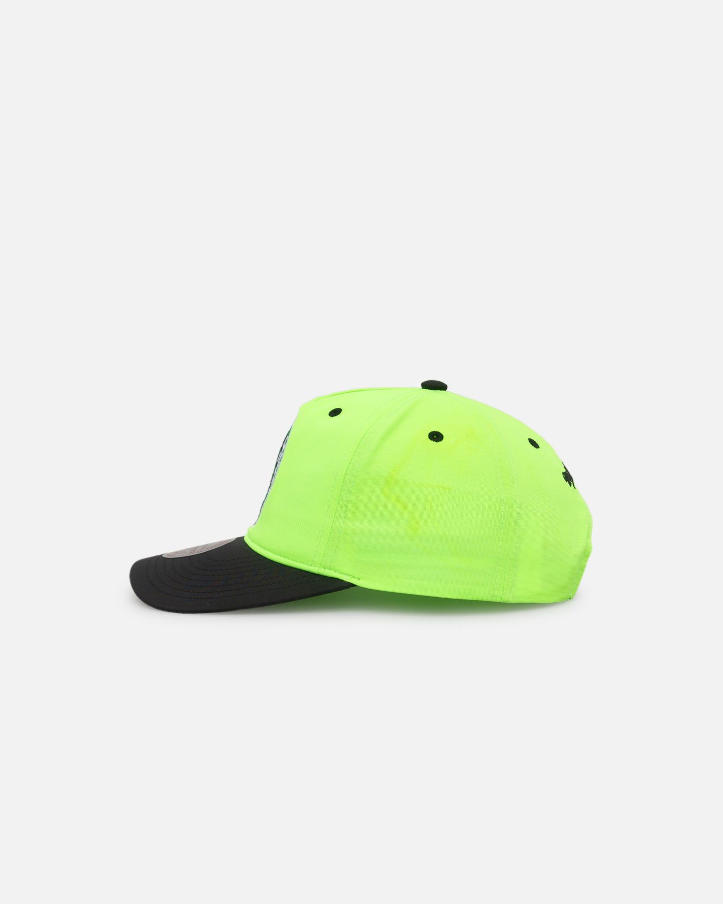 Mitchell & Ness Boston Celtics Nylon Deadstock 2-Tone Snapback Neon Green/Black sold by Culture Kings product image thumbnail 4