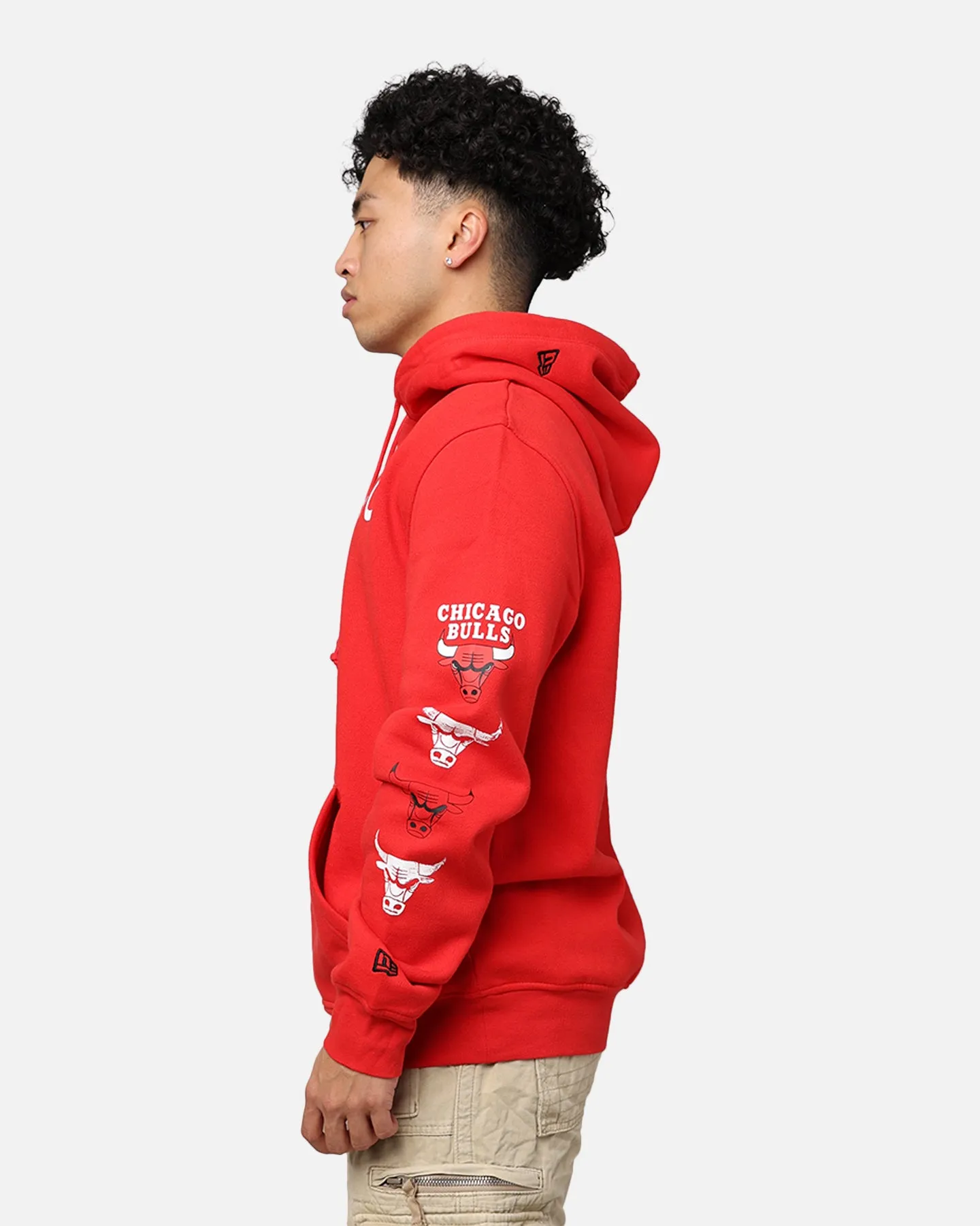New Era Chicago Bulls NBA 2023 Hoodie Red sold by Culture Kings product image thumbnail 5