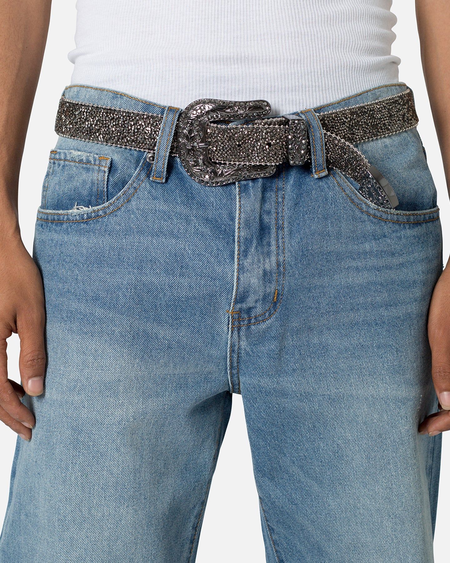 MNML Caviar Crystal Belt Black sold by Culture Kings product image thumbnail 4