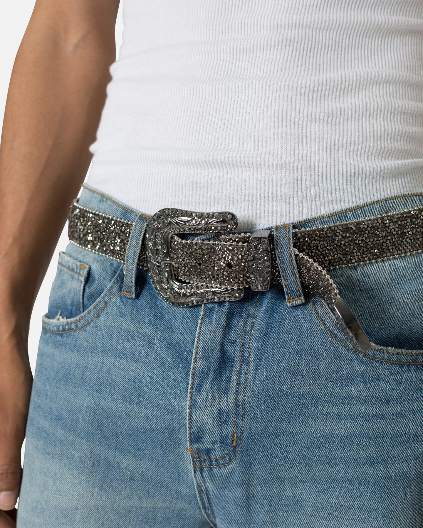 MNML Caviar Crystal Belt Black sold by Culture Kings product image thumbnail 5