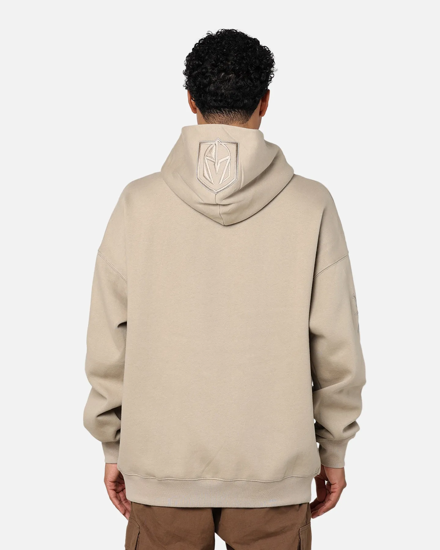 Pro Standard Vegas Gold Knights Drop Shoulder Hoodie Taupe sold by Culture Kings product image thumbnail 3